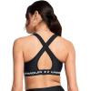 imageUnder Armour Womens Crossback Mid Impact Sports Bra006 Black  Black  White