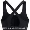 imageUnder Armour Womens Crossback Mid Impact Sports Bra006 Black  Black  White