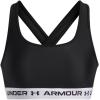 imageUnder Armour Womens Crossback Mid Impact Sports Bra007 Black  White  Black
