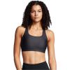 imageUnder Armour Womens Crossback Mid Impact Sports Bra010 Jet Gray  Jet Gray  Black
