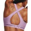 imageUnder Armour Womens Crossback Mid Impact Sports Bra174 Fresh Orchid   White