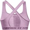 imageUnder Armour Womens Crossback Mid Impact Sports Bra174 Fresh Orchid   White
