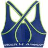 imageUnder Armour Womens Crossback Mid Impact Sports Bra432 Tech Blue  Retro Green  White
