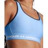 imageUnder Armour Womens Crossback Mid Impact Sports Bra465 Horizon Blue  Midnight Navy  White