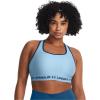 imageUnder Armour Womens Crossback Mid Impact Sports Bra490 Blizzard   Varsity Blue