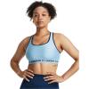 imageUnder Armour Womens Crossback Mid Impact Sports Bra490 Blizzard   Varsity Blue