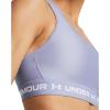 imageUnder Armour Womens Crossback Mid Impact Sports Bra539 Celeste  Celeste  White