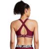 imageUnder Armour Womens Crossback Mid Impact Sports Bra625 Cardinal  Cardinal  White