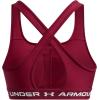 imageUnder Armour Womens Crossback Mid Impact Sports Bra625 Cardinal  Cardinal  White