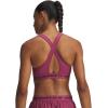 imageUnder Armour Womens Crossback Mid Impact Sports Bra659 Fuchsia Dusk   Dark Maroon