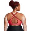 imageUnder Armour Womens Crossback Mid Impact Sports Bra713 Racer Red  Cardinal  Black