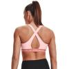 imageUnder Armour Womens Crossback Mid Impact Sports BraBeta Tint 658Stardust Pink
