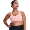 imageUnder Armour Womens Crossback Mid Impact Sports BraBeta Tint 658Stardust Pink