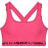 imageUnder Armour Womens Crossback Mid Impact Sports BraCerise 653Black