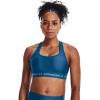 imageUnder Armour Womens Crossback Mid Impact Sports BraCruise Blue 899Cloudless Sky