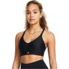 imageUnder Armour Womens Infinity Low Impact Sports Bra DDD Cup001 Black   White