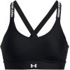 imageUnder Armour Womens Infinity Low Impact Sports Bra DDD Cup001 Black   White