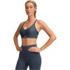 imageUnder Armour Womens Infinity Low Impact Sports Bra DDD Cup044 Downpour Gray   White