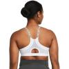 imageUnder Armour Womens Infinity Low Impact Sports Bra DDD Cup100 White   Black