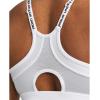 imageUnder Armour Womens Infinity Low Impact Sports Bra DDD Cup100 White   Black