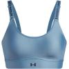 imageUnder Armour Womens Infinity Mid Impact Sports Bra418 Blue Smoke   Midnight Navy