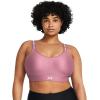 imageUnder Armour Womens Infinity Mid Impact Sports Bra697 Pink Elixir   White