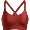 imageUnder Armour Womens Infinity Mid Impact Sports Bra840 Earthen Orange   Earthen Orange