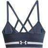 imageUnder Armour Womens Seamless Low Long Bra044 Downpour Gray   White