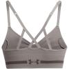 imageUnder Armour Womens Seamless Low Long Bra294 Pewter   Fresh Clay