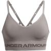imageUnder Armour Womens Seamless Low Long Bra294 Pewter   Fresh Clay