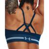 imageUnder Armour Womens Seamless Low Long Bra426 Varsity Blue  Varsity Blue  Blizzard