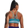 imageUnder Armour Womens Seamless Low Long Bra433 Glacier Blue   White