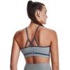 imageUnder Armour Womens Seamless Low Long Bra465 Harbor Blue   Gravel
