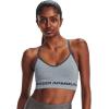 imageUnder Armour Womens Seamless Low Long Bra465 Harbor Blue   Gravel