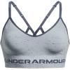 imageUnder Armour Womens Seamless Low Long Bra465 Harbor Blue   Gravel