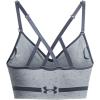 imageUnder Armour Womens Seamless Low Long Bra465 Harbor Blue   Gravel