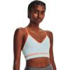 imageUnder Armour Womens Seamless Low Long Bra469 Fuse Teal   Afterglow