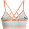 imageUnder Armour Womens Seamless Low Long Bra469 Fuse Teal   Afterglow