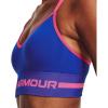 imageUnder Armour Womens Seamless Low Long Bra486 Versa Blue   Pink Punk