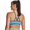 imageUnder Armour Womens Seamless Low Long Bra490 Blizzard  Varsity Blue  Varsity Blue