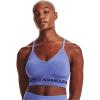 imageUnder Armour Womens Seamless Low Long Bra495 Baja Blue   Sonar Blue