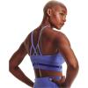 imageUnder Armour Womens Seamless Low Long Bra495 Baja Blue   Sonar Blue