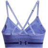 imageUnder Armour Womens Seamless Low Long Bra495 Baja Blue   Sonar Blue