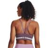 imageUnder Armour Womens Seamless Low Long Bra500 Misty Purple   White