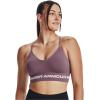 imageUnder Armour Womens Seamless Low Long Bra500 Misty Purple   White