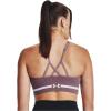 imageUnder Armour Womens Seamless Low Long Bra500 Misty Purple   White