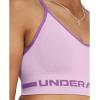 imageUnder Armour Womens Seamless Low Long Bra543 Purple Ace   Provence Purple