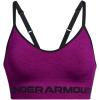 imageUnder Armour Womens Seamless Low Long Bra573 Mystic Magenta  Black  Black