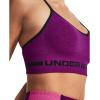 imageUnder Armour Womens Seamless Low Long Bra573 Mystic Magenta  Black  Black
