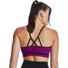 imageUnder Armour Womens Seamless Low Long Bra573 Mystic Magenta  Black  Black